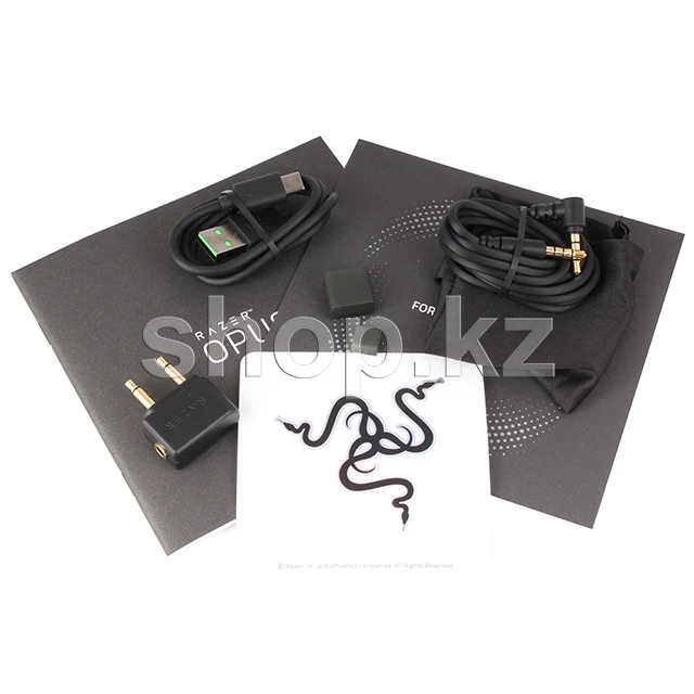 Bluetooth гарнитура Razer Opus, 20Hz-20kHz, 1.5m, BT, USB 2.4GHz, Black — 5
