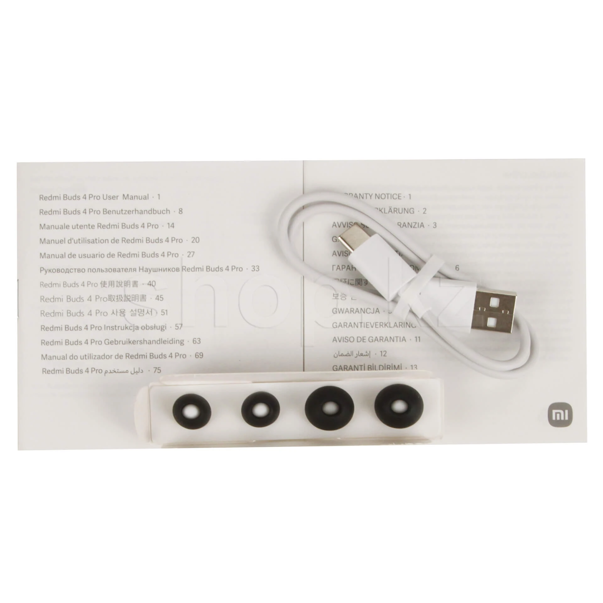 Bluetooth гарнитура Redmi Buds 4 Pro M2132E1, 24 Om, BT5.3, Black — 5