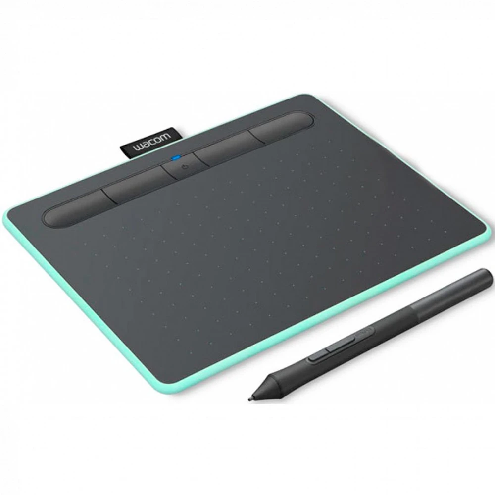 Графический планшет Wacom Intuos Small BT, Green, 6"х3.7", беспроводное перо, USB, BT — 2