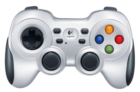 Геймпад Logitech Wireless Gamepad F710, беспроводной,Vibration,12 кн+2 мини-джойстика+D-Pad,2хAA,USB — 4
