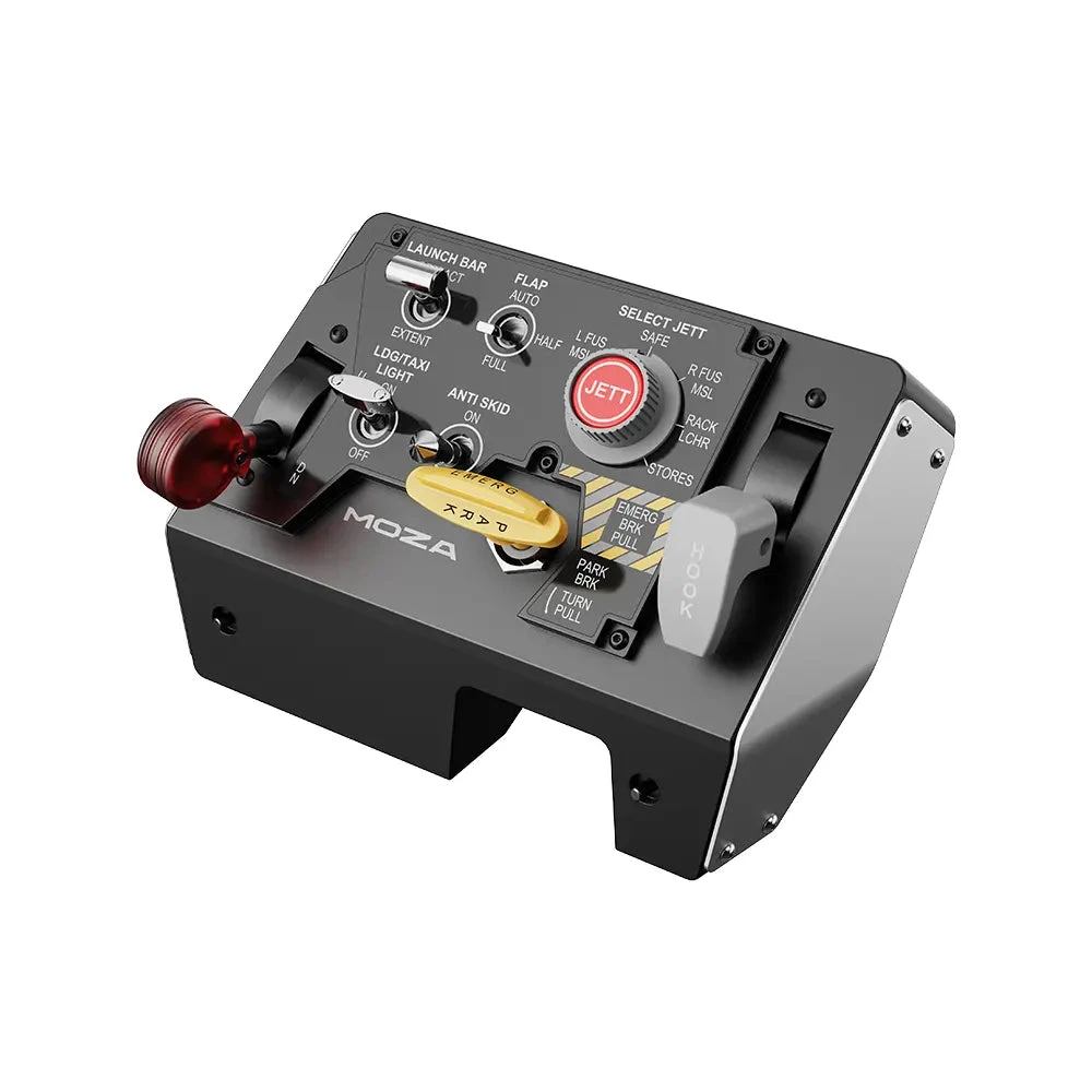Панель авиасимулятора MOZA MTLP Take-off Landing Panel (AS009), 25 переключателей,датчик Холла,Black — 2