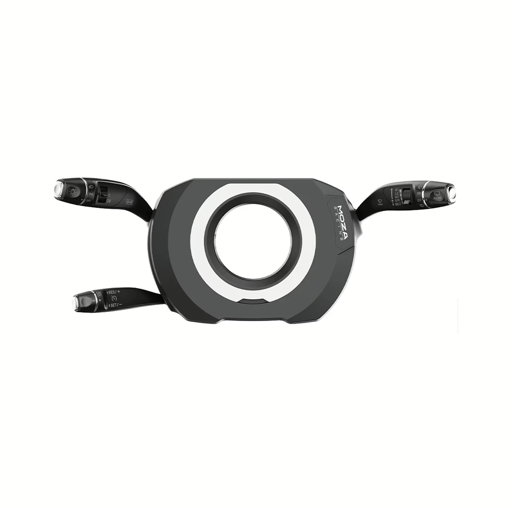 Поворотник Moza Multi-function Stalks For Truck (RS065), 28 переключателей, Black