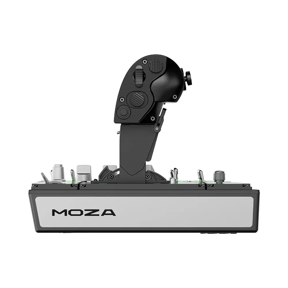 Рычаг управления двигателем Moza MTP Throttle Panel (AS008), 27 кнопок, виброэффект, USB, Black — 3