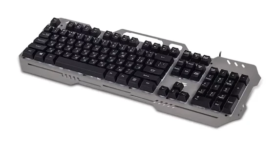 Клавиатура X-Game Wizard, Gaming, Multimedia, LED, Black-Gray, USB