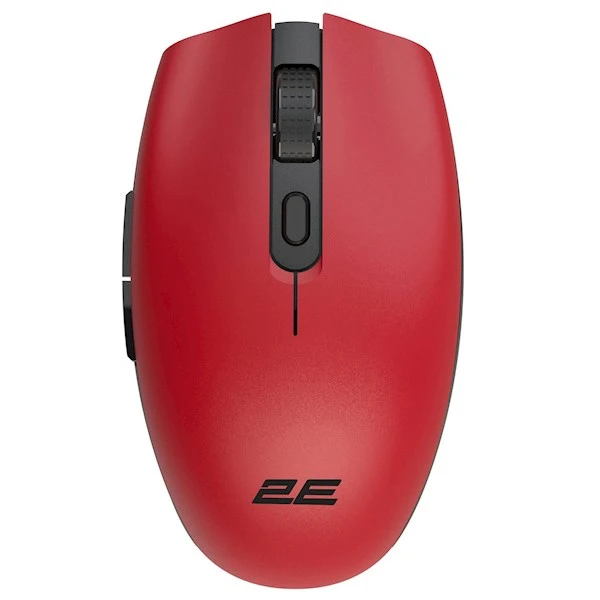 Мышь 2E MF2030 Rechargeable WL, Red, Wireless, Optical, 1600dpi, 1 x AA, USB — 2