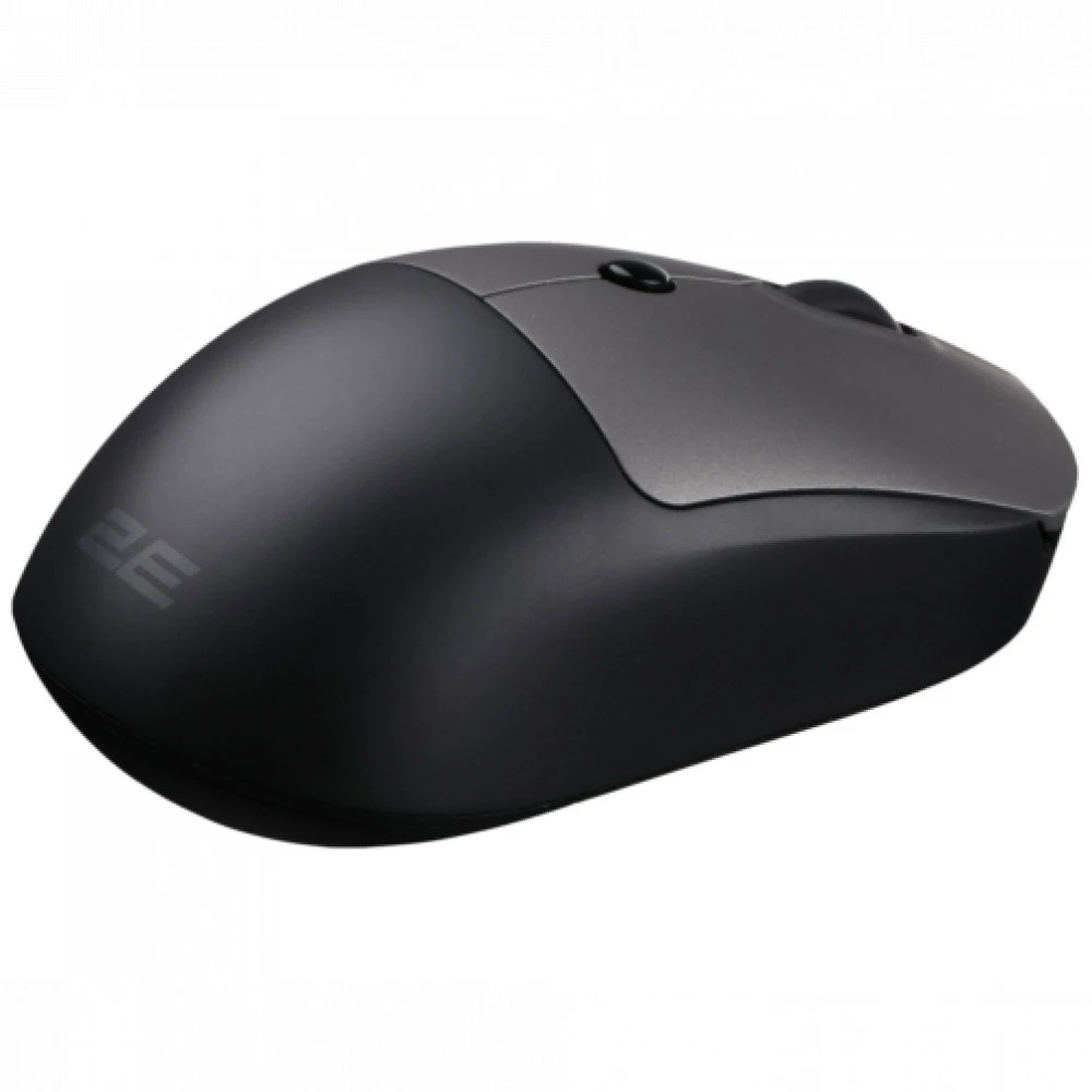 Мышь 2E MF218, Black-Gray, Wireless, Optical, 1600dpi, AA, BT, 2.4GHz, USB — 3