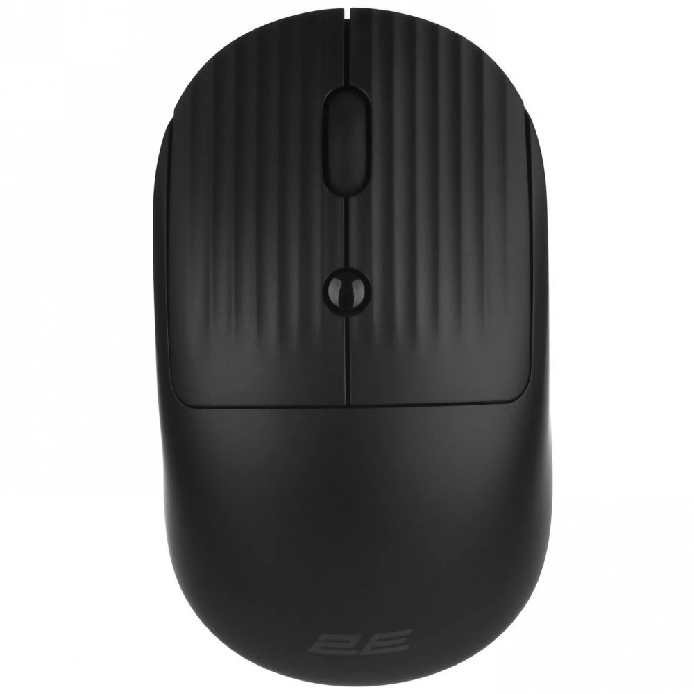Мышь 2E MF218, Black, Wireless, Optical, 1600dpi, AA, BT, 2.4GHz, USB