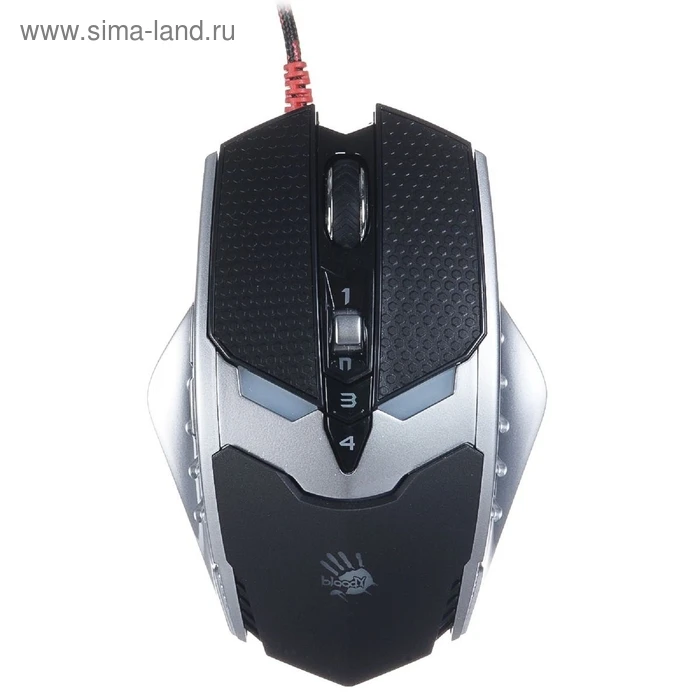 Мышь A4Tech Bloody TL80 Activated, Black, Wired, Gaming, Optical, 12000dpi, RGB backlight, USB — 3