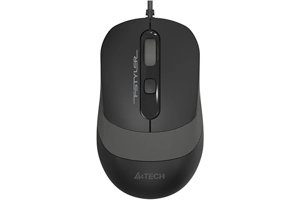 Мышь A4Tech Fstyler FM10, Grey, Wired, Optical, 1600dpi, USB