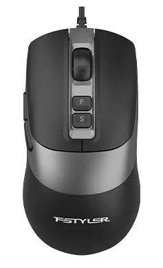 Мышь A4tech Fstyler FM50S Plus, Black, Wired, Optical, 4000dpi, 1.5m, USB
