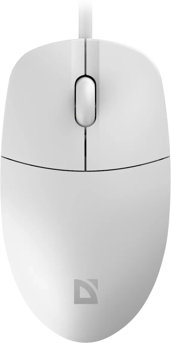 Мышь Defender Azora MB-241, White, Wired, Optical, 1200dpi, Backlight, USB