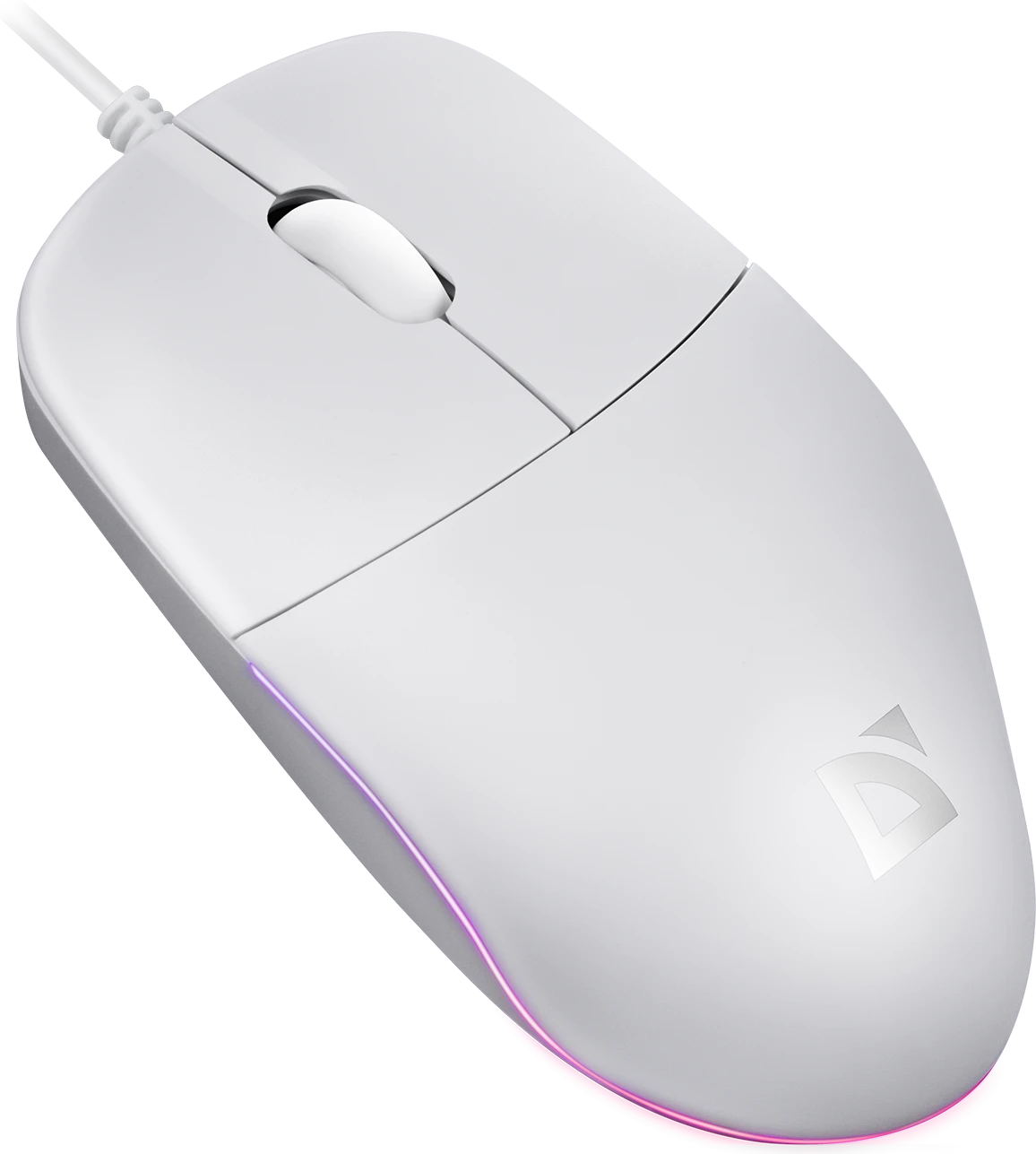 Мышь Defender Azora MB-241, White, Wired, Optical, 1200dpi, Backlight, USB — 3