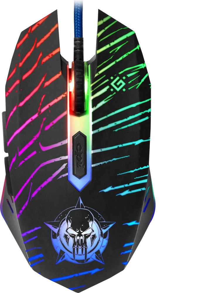 Мышь Defender Dark Agent GM-590L, Black, USB