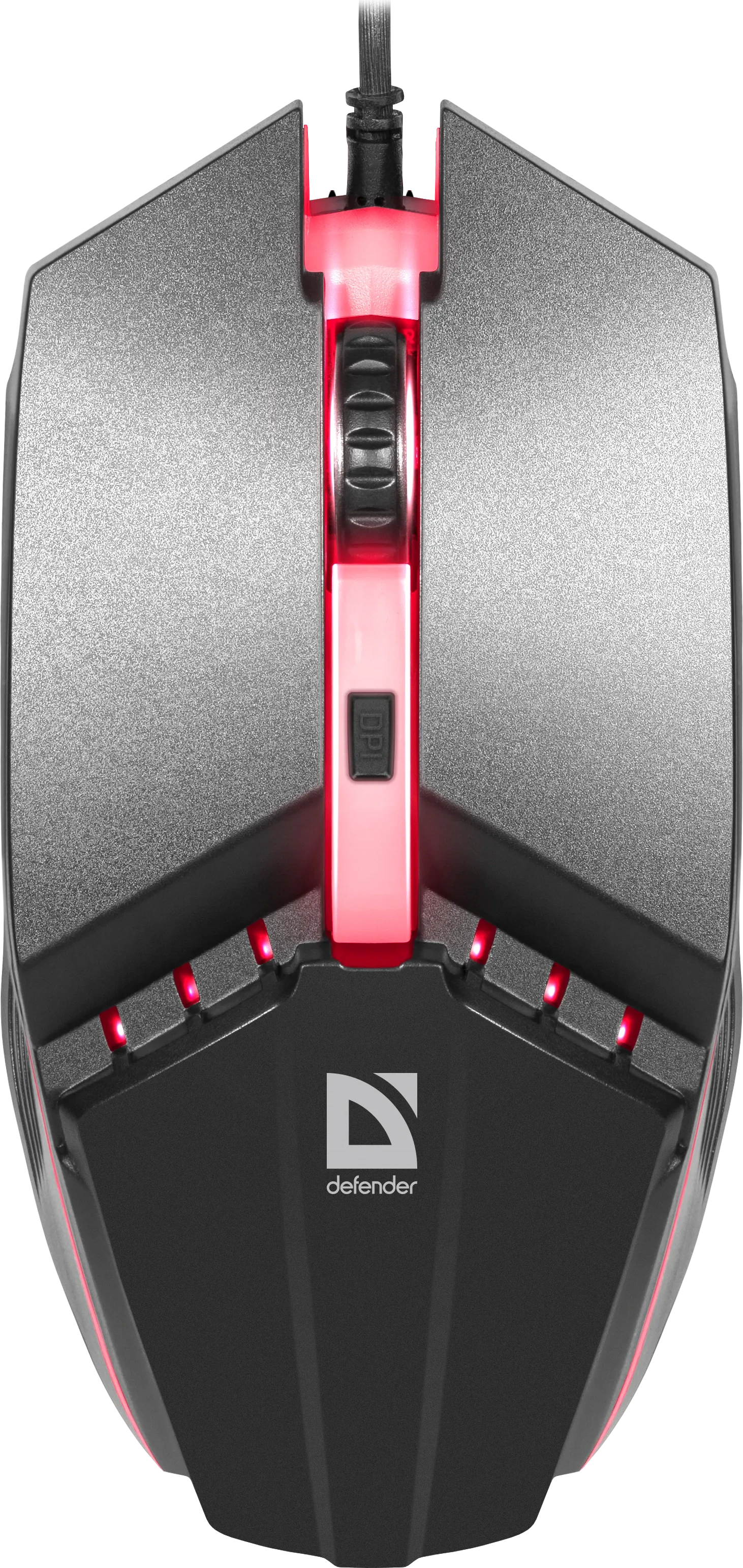 Мышь Defender Digit MB-690, Black, Wired, Optical, 1200dpi, Backlight, USB