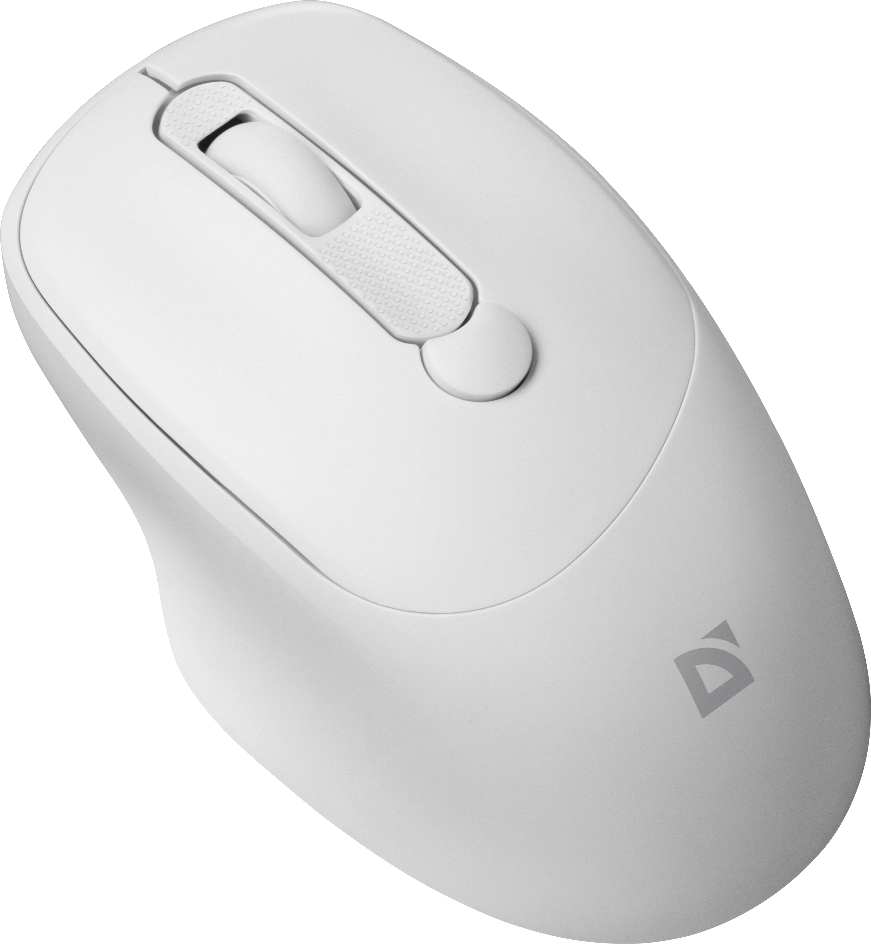 Мышь Defender Feam MM-296, White, Wireless, Optical, 1600dpi, 1 x AA, USB — 2