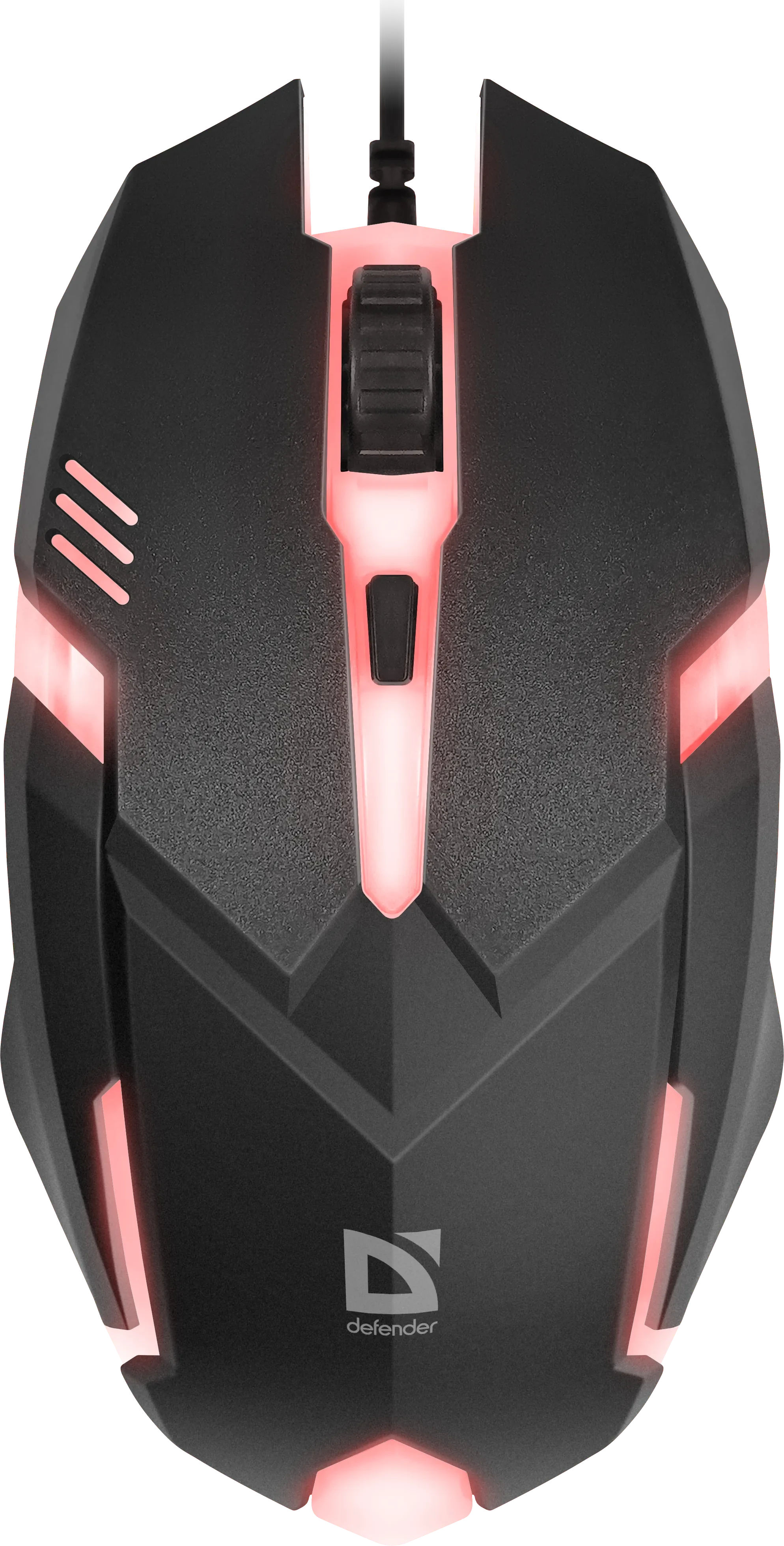 Мышь Defender HIT MB-550, Black, Wired, Gaming, Optical, 1200dpi, Backlight, USB