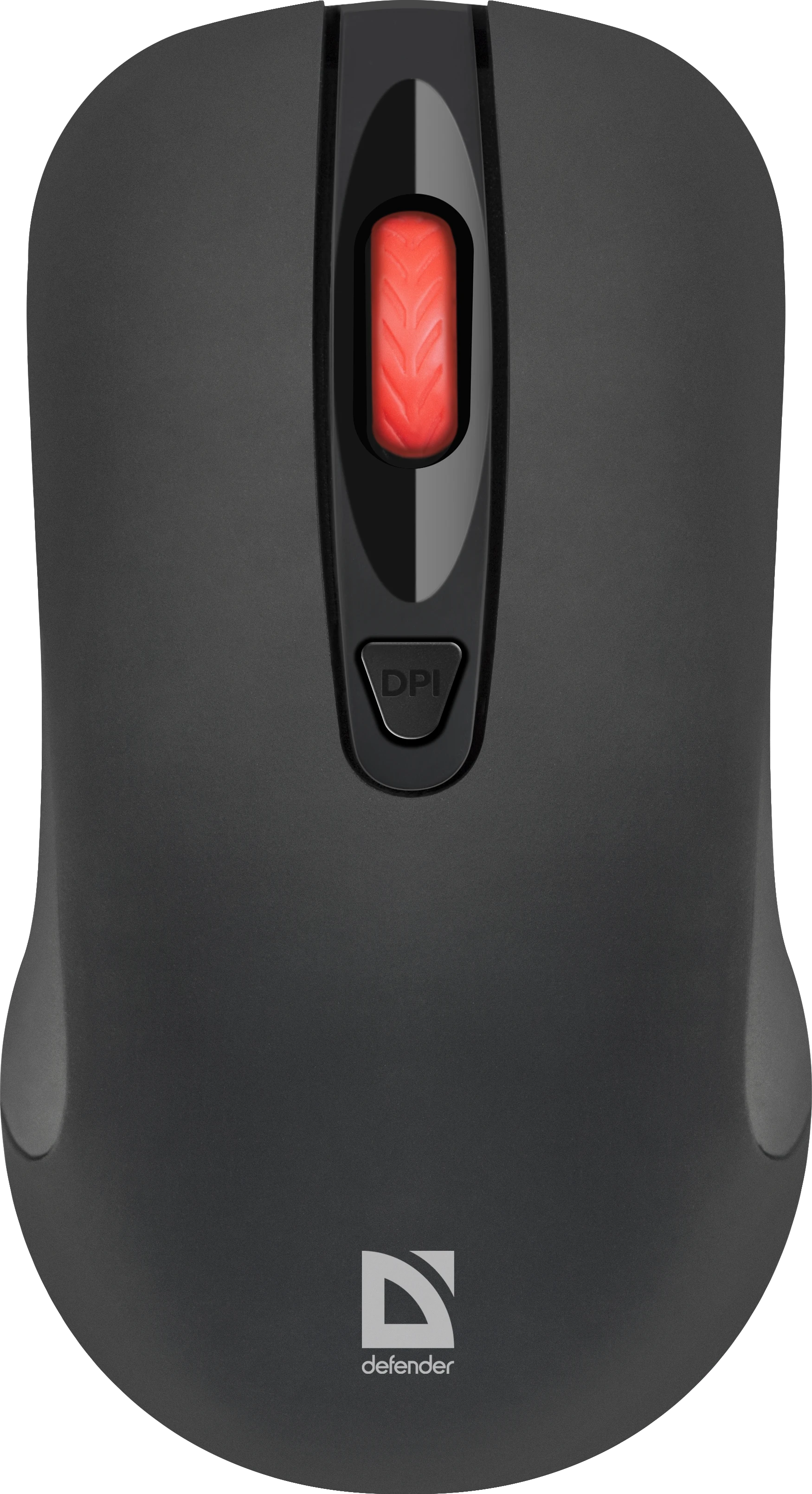 Мышь Defender Nexus MS-195, Black, Wireless, Optical, 1600dpi, USB