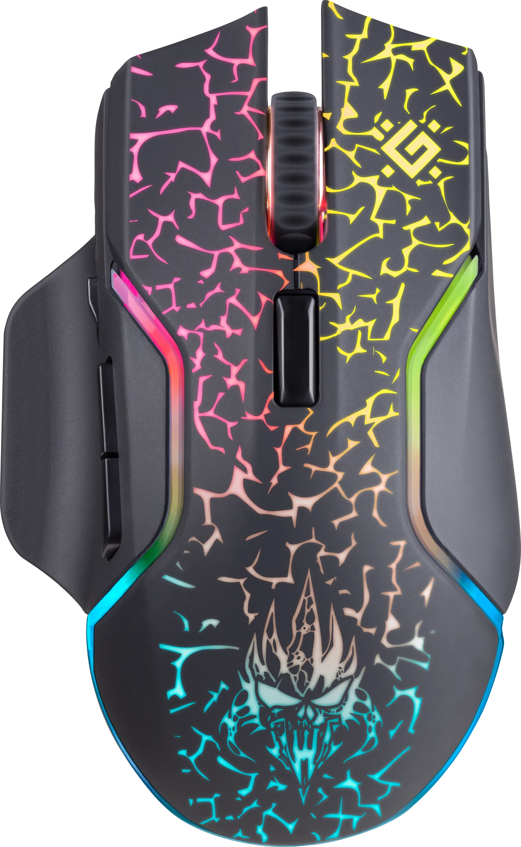 Мышь Defender Oneshot GM-067, Black, Wireless, Gaming, Optical, 3200dpi, 300mAh, LED, USB — 2