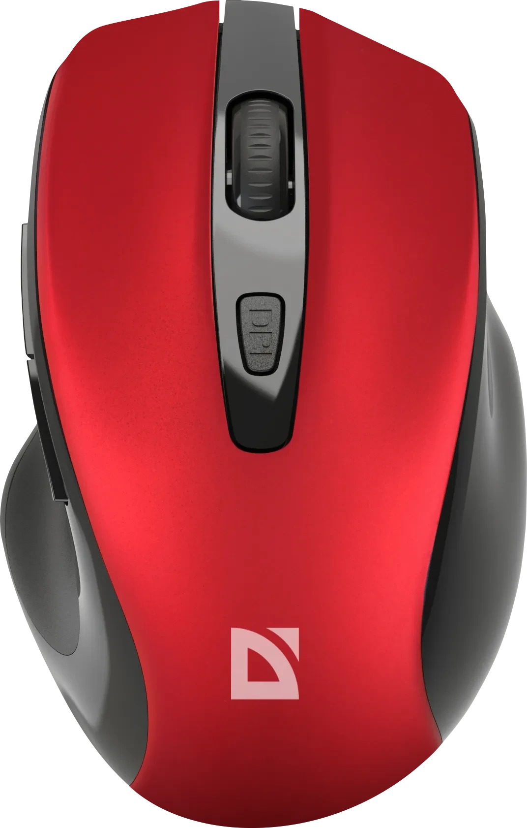 Мышь Defender Prime MB-053, Red, Wireless, Optical, 1600dpi, 1xAA, USB — 2