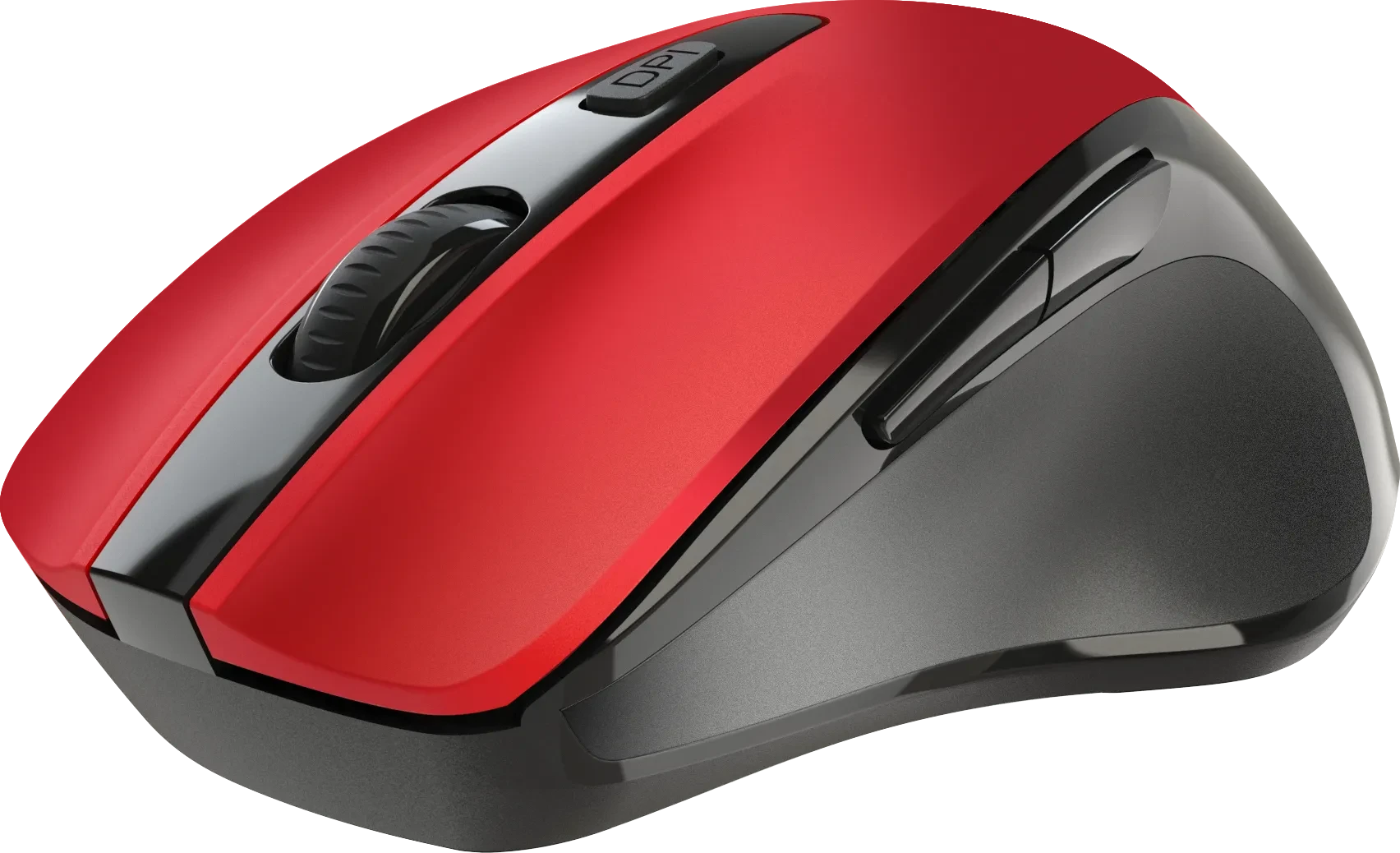 Мышь Defender Prime MB-053, Red, Wireless, Optical, 1600dpi, 1xAA, USB — 3