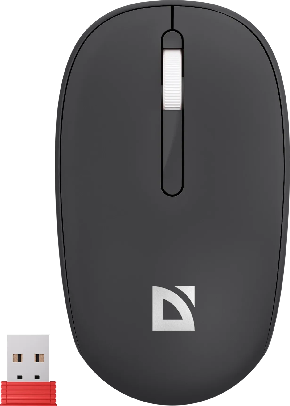 Мышь Defender Smart MM-396, Black, Wireless, Optical, 1600dpi, 500mAh, 2.4GHz, BT, USB