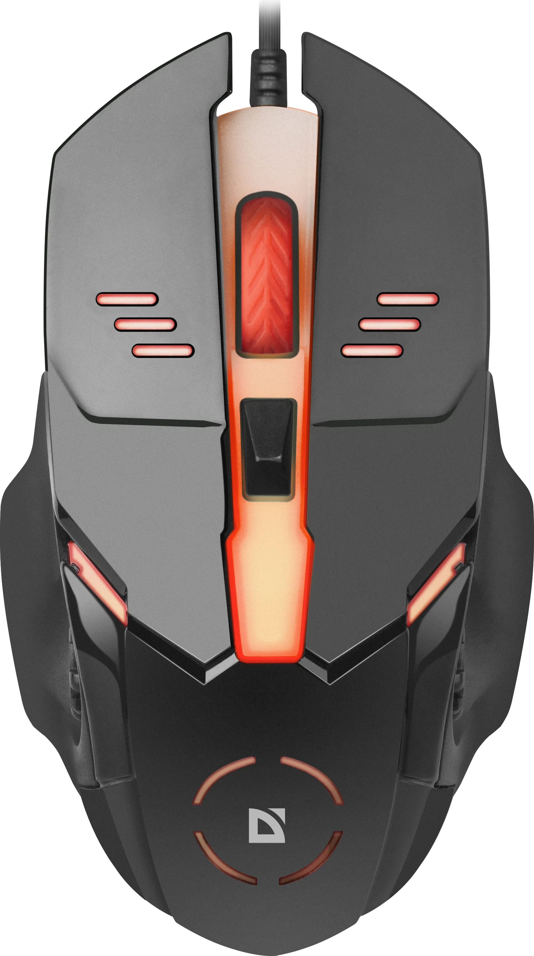 Мышь Defender Ultra Gloss MB-490, Black, Wired, Gaming, Optical, 1000dpi, Backlight, USB