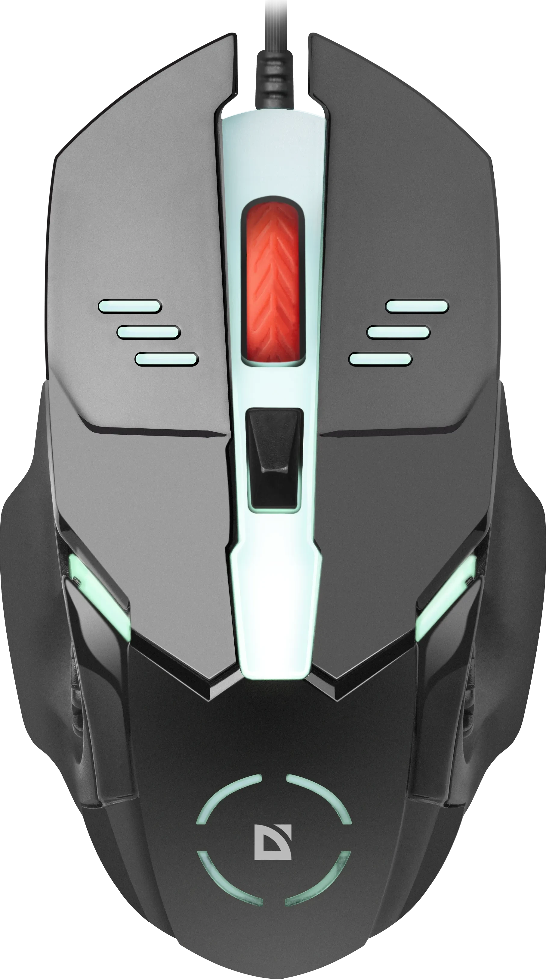 Мышь Defender Ultra Gloss MB-490, Black, Wired, Gaming, Optical, 1000dpi, Backlight, USB — 3