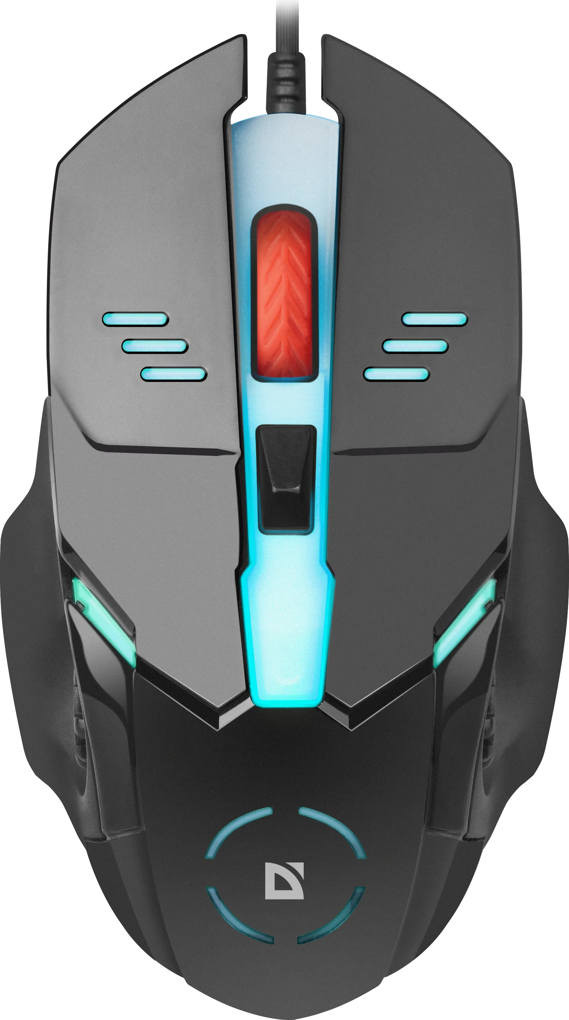Мышь Defender Ultra Gloss MB-490, Black, Wired, Gaming, Optical, 1000dpi, Backlight, USB — 4