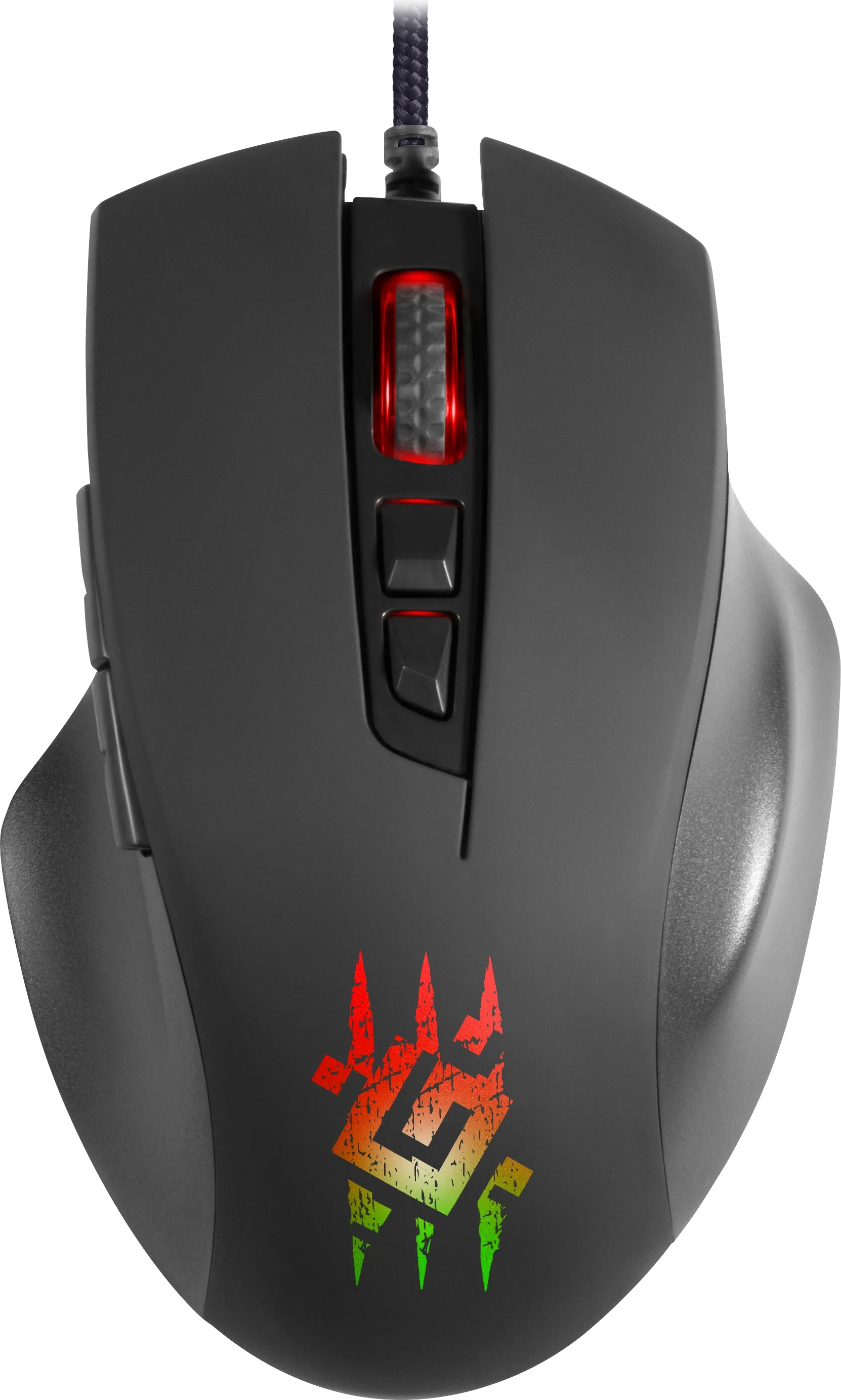 Мышь Defender Wolverine GM-700L, Black, Wired, Gaming, Optical, 12800dpi, Backlight, USB