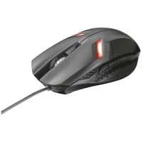 Мышь Trust Ziva, Black-Gray, Wired, Gaming, Optical, 2000dpi, Backlight, USB — 2