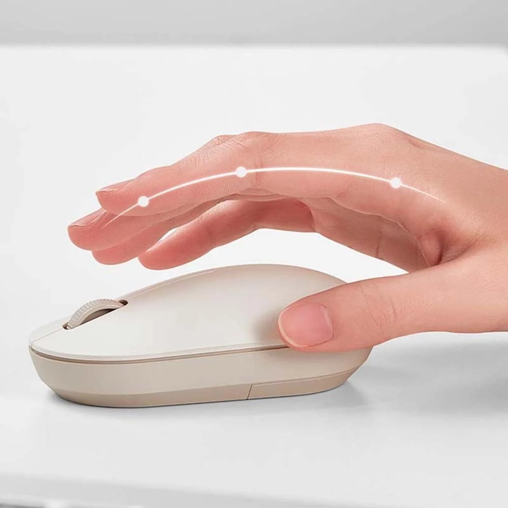 Мышь Xiaomi Wireless Mouse Lite 2 XMWXSB02YM, White, Wireless, Optical, 1000dpi, 1 x AA, 2.4GHz, USB — 2
