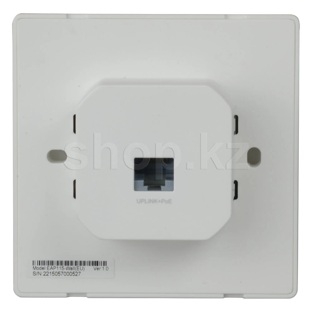 Access point TP-Link EAP115-Wall Wireless, 300 Мбит/с, 2.4GHz, 802.11b/g/n, PoE, 2xLAN — 3