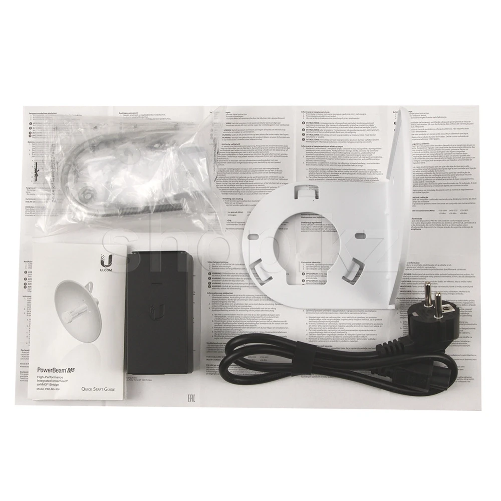 Радиомост Ubiquiti PowerBeam M5-300, 5GHz, PoE, 1xLAN10/100 — 3