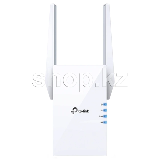 Усилитель сигнала TP-Link RE605X, 574+1201Мбит/с, 802.11(a/b/g/n/ac/ax), 2.4+5GHz, 1xLAN10/100/1000 — 2