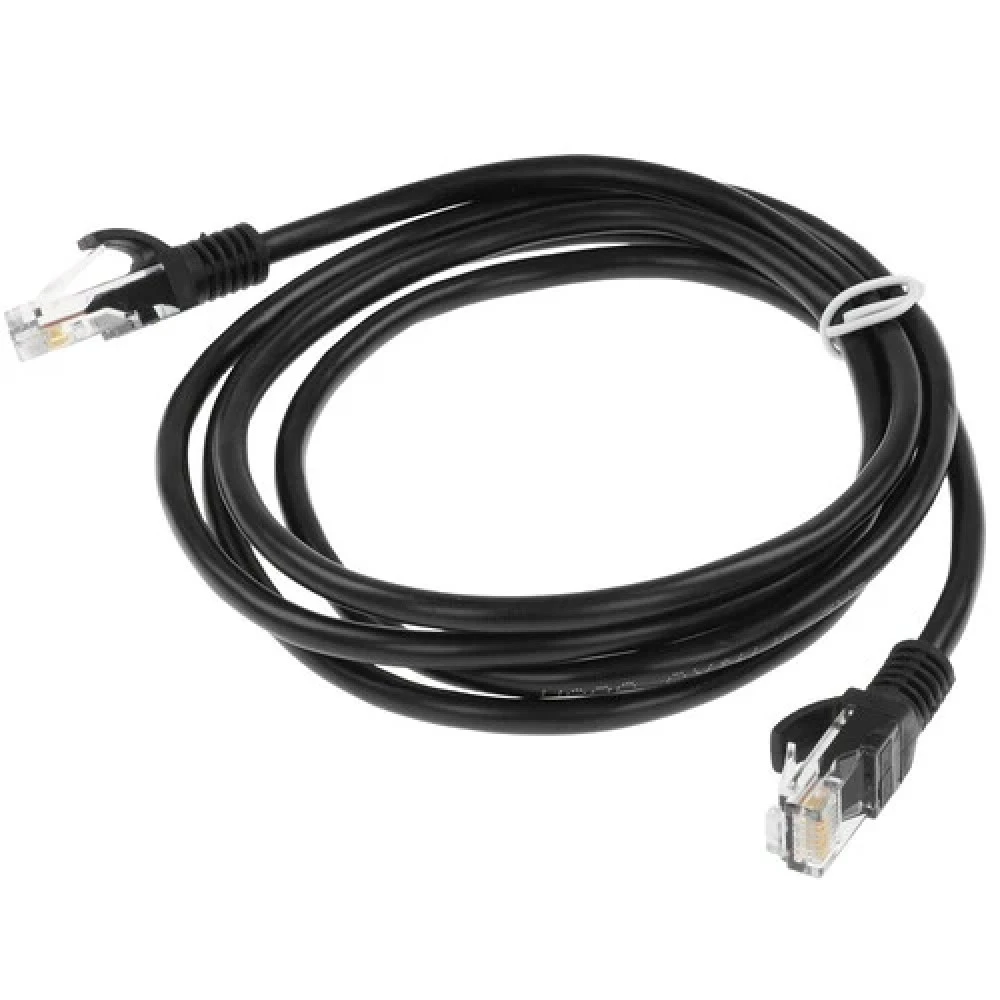 Patch cord RJ-45 5е cat Cablexpert PP10-1.5M/BK, UTP, 1.5m, Black