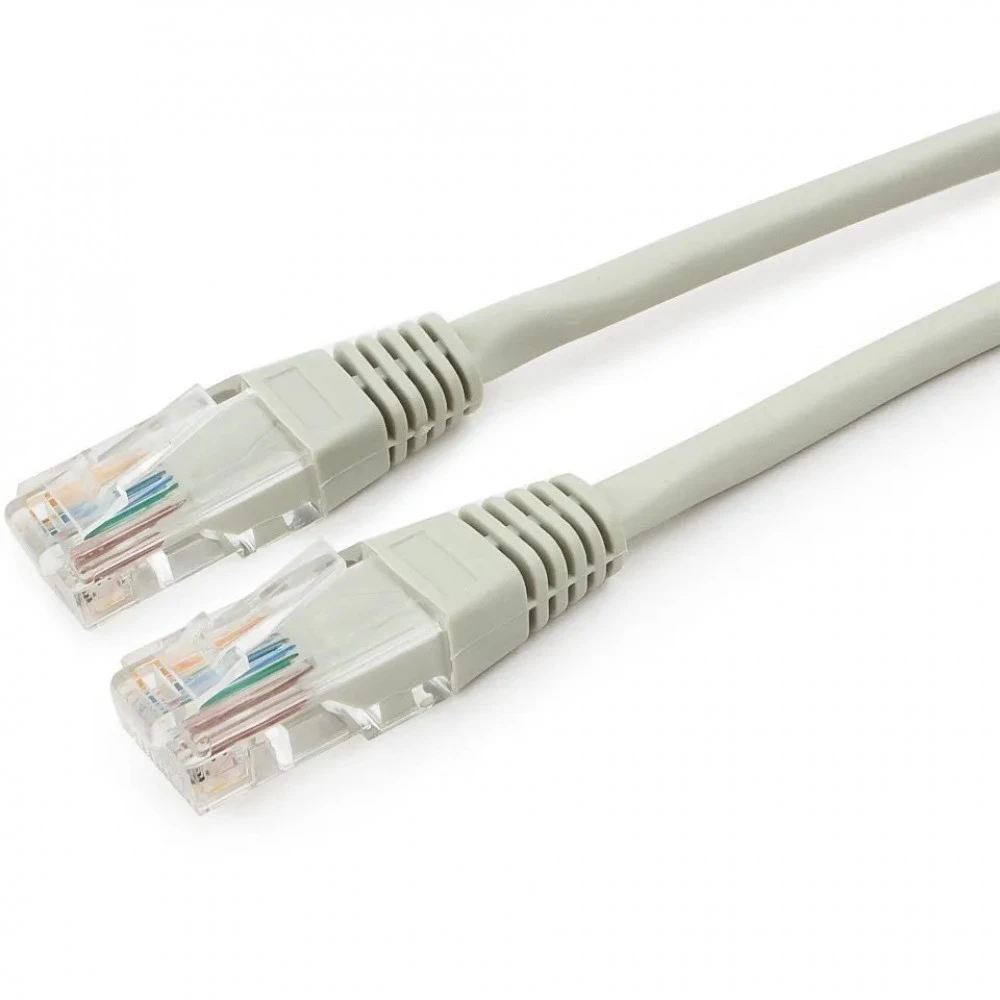 Patch cord RJ-45 5е cat Cablexpert PP10-20M, UTP, 20m, Gray — 3