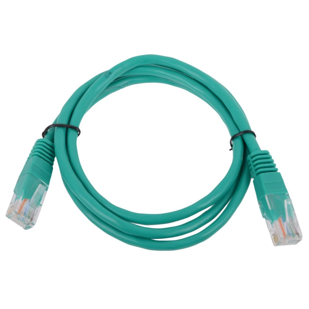 Patch cord RJ-45 5е cat Cablexpert PP12-0.5M/G, UTP, 0.5m, Green — 3