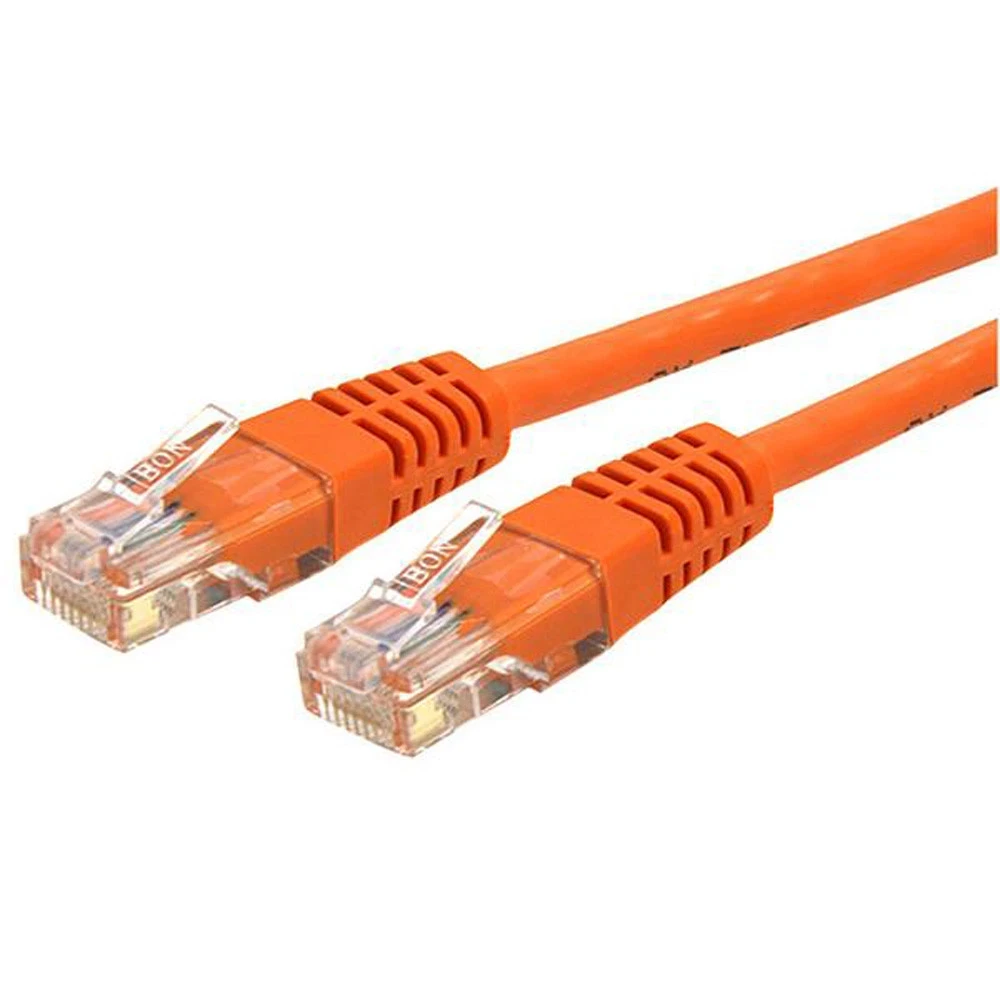 Patch cord RJ-45 5е cat Cablexpert PP12-0.5M/O, UTP, 0.5m, Orange