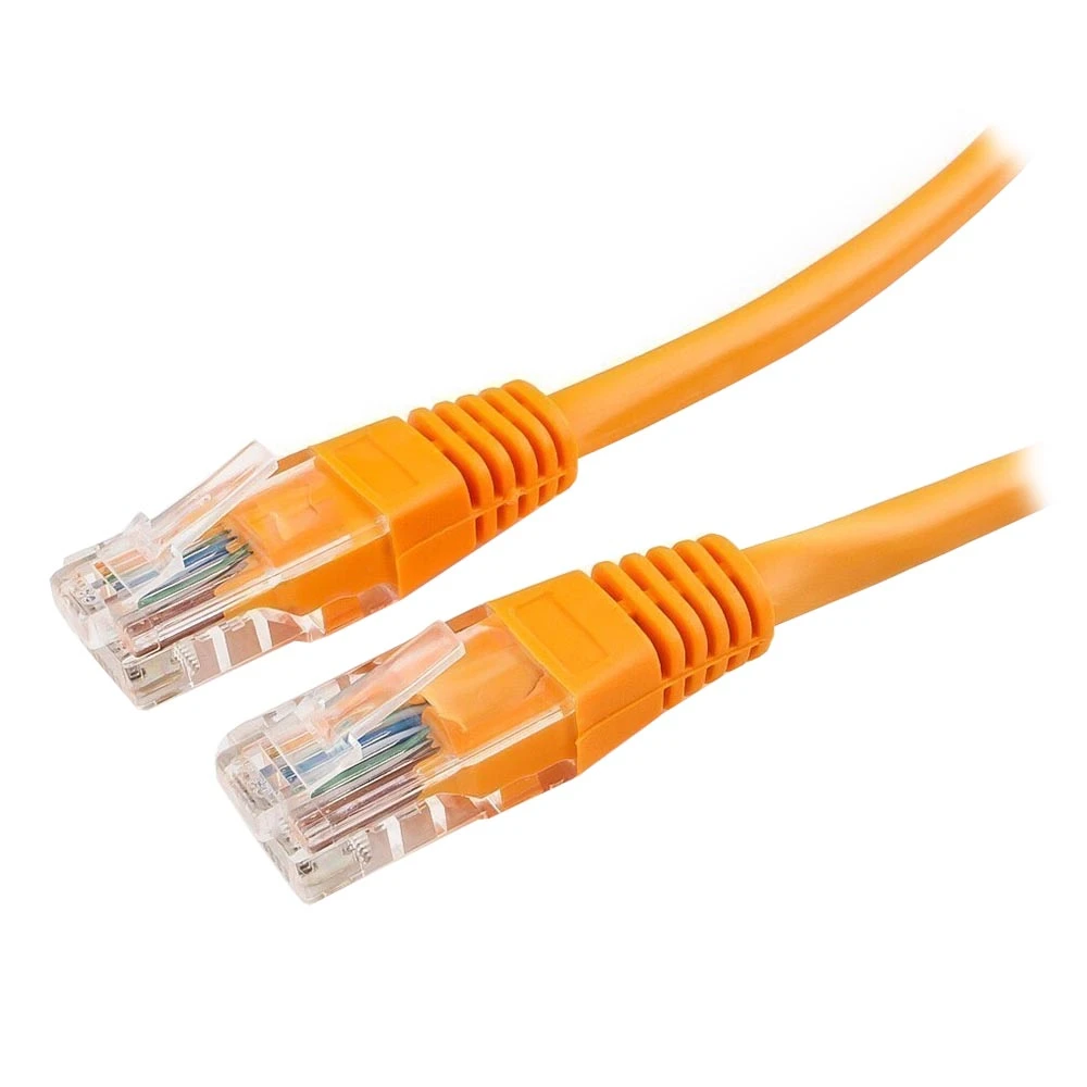 Patch cord RJ-45 5е cat Cablexpert PP12-1.5M/O, UTP, 1.5m, OEM, Orange