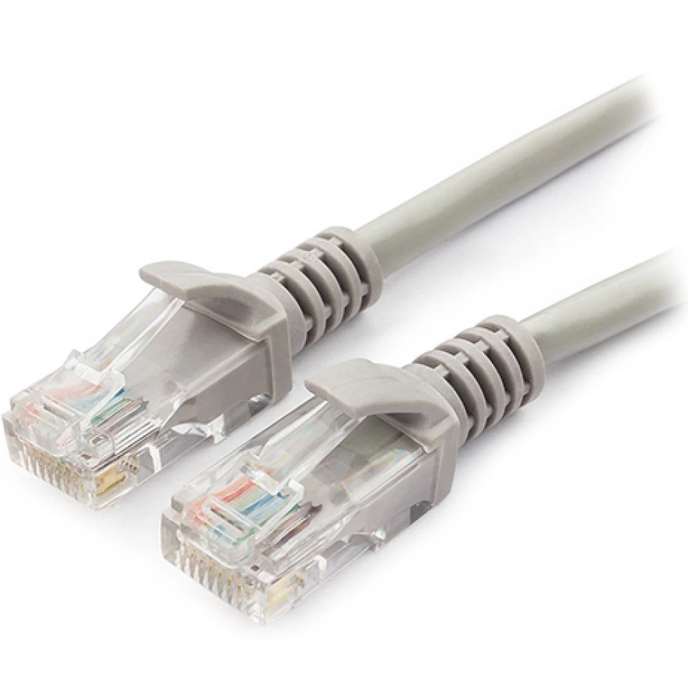 Patch cord RJ-45 5е cat Cablexpert PP12-10M, UTP, 10m, Grey — 2