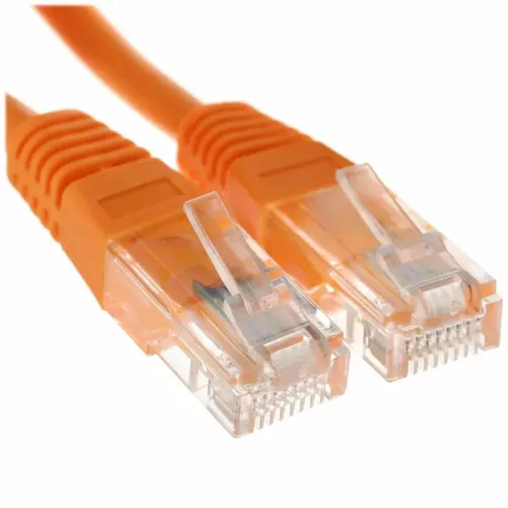 Patch cord RJ-45 5е cat Cablexpert PP12-2M/O, UTP, 2m, Orange — 3