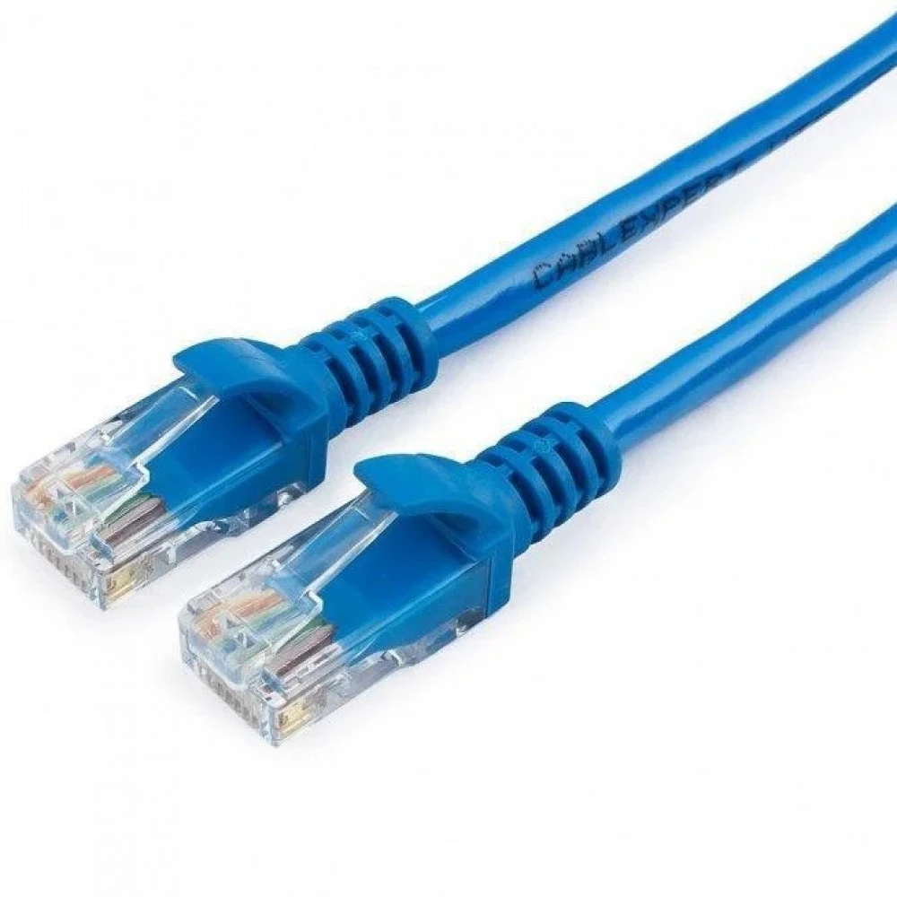Patch cord RJ-45 5е cat Cablexpert PP12-30M/B, UTP, 30m, Blue — 3