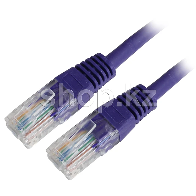 Patch cord RJ-45 5е cat Cablexpert PP12-3M/V, UTP, 3m, Violet