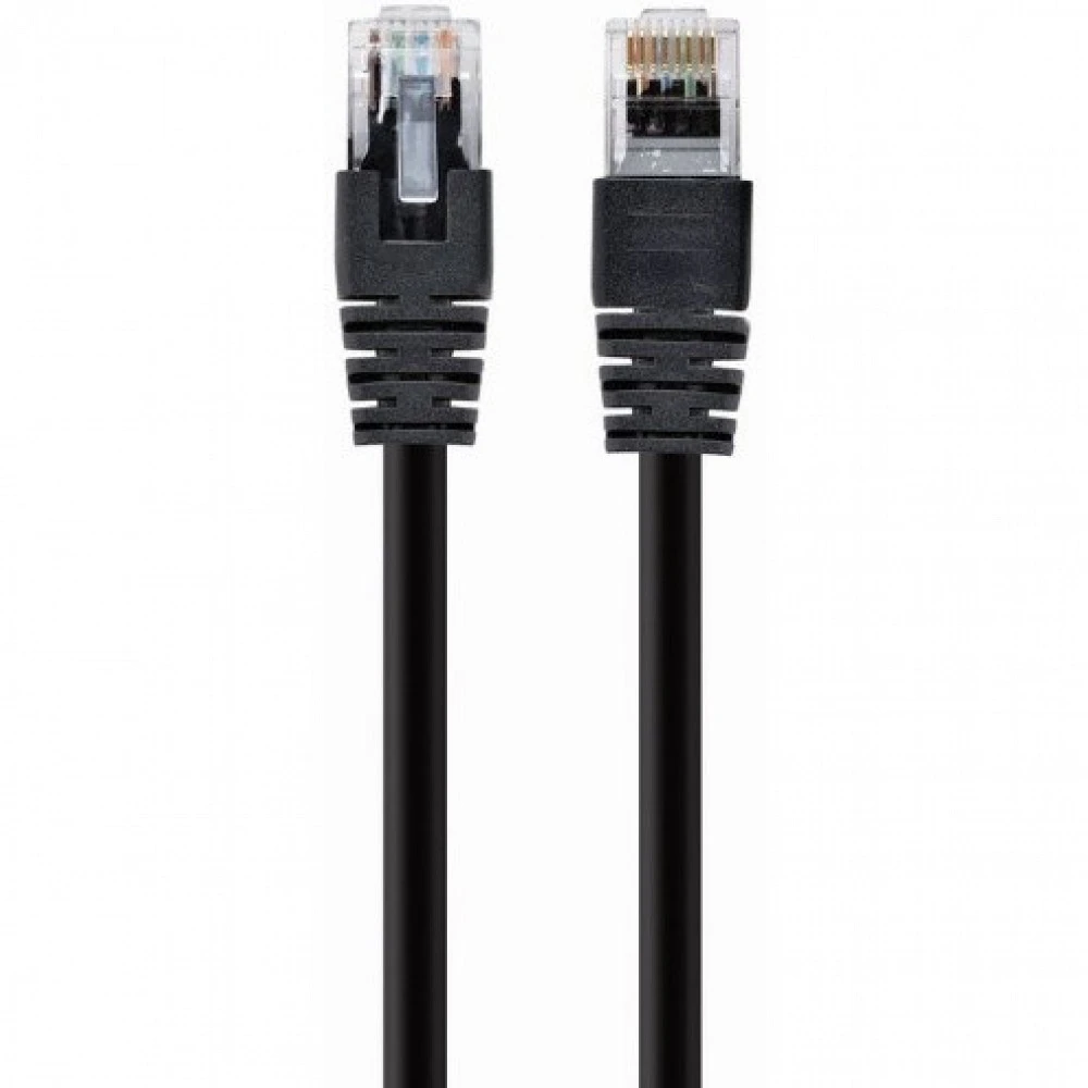 Patch cord RJ-45 5е cat Cablexpert PP12-5M/BK, UTP, 5m, Black — 4