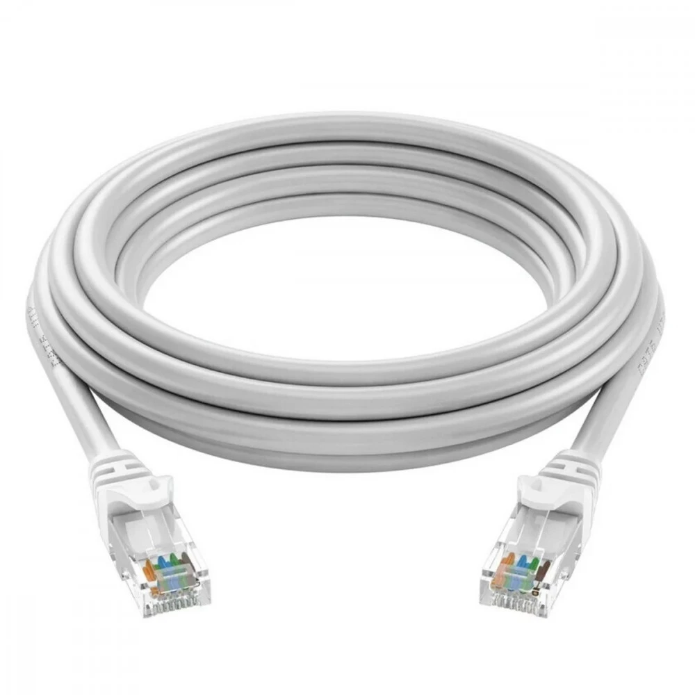 Patch cord RJ-45 5е cat Cablexpert PP22-1M, FTP, 1m, Grey — 3