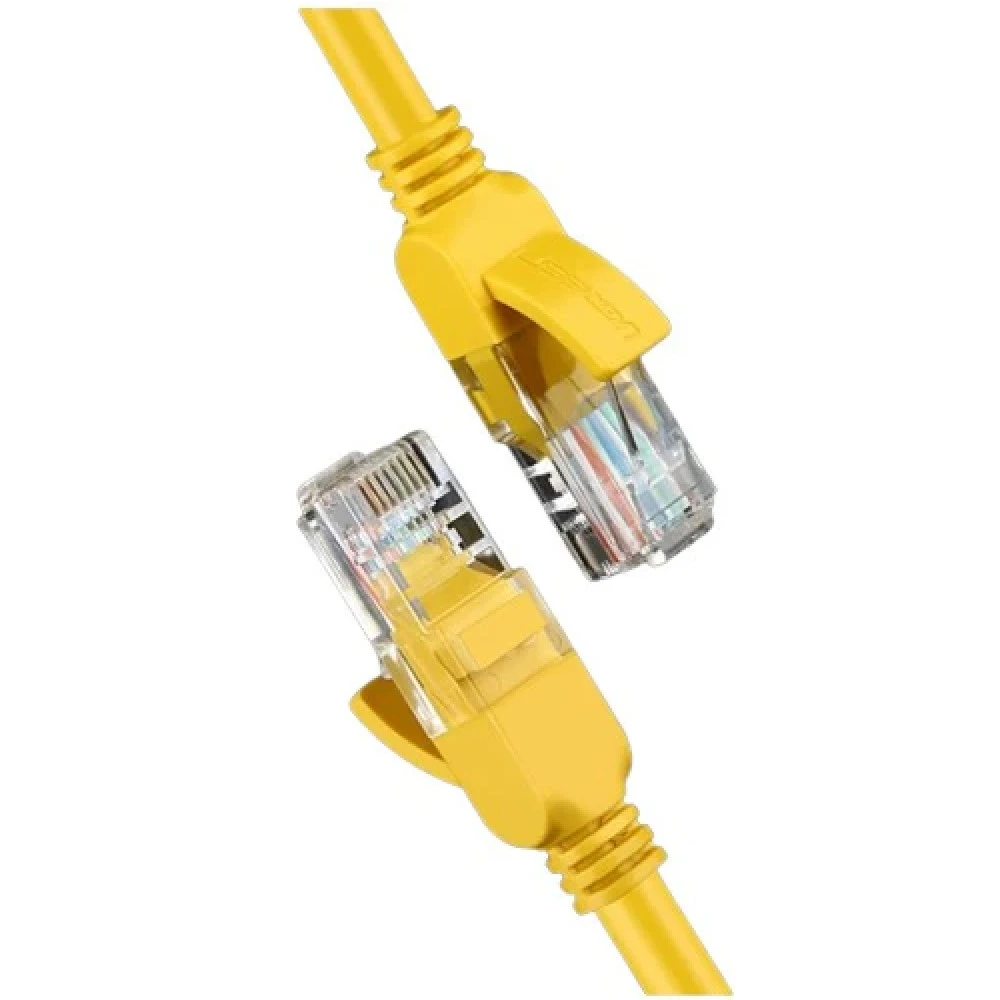 Patch cord RJ-45 5е cat Ugreen, UTP, 2m, OEM, Yellow — 4