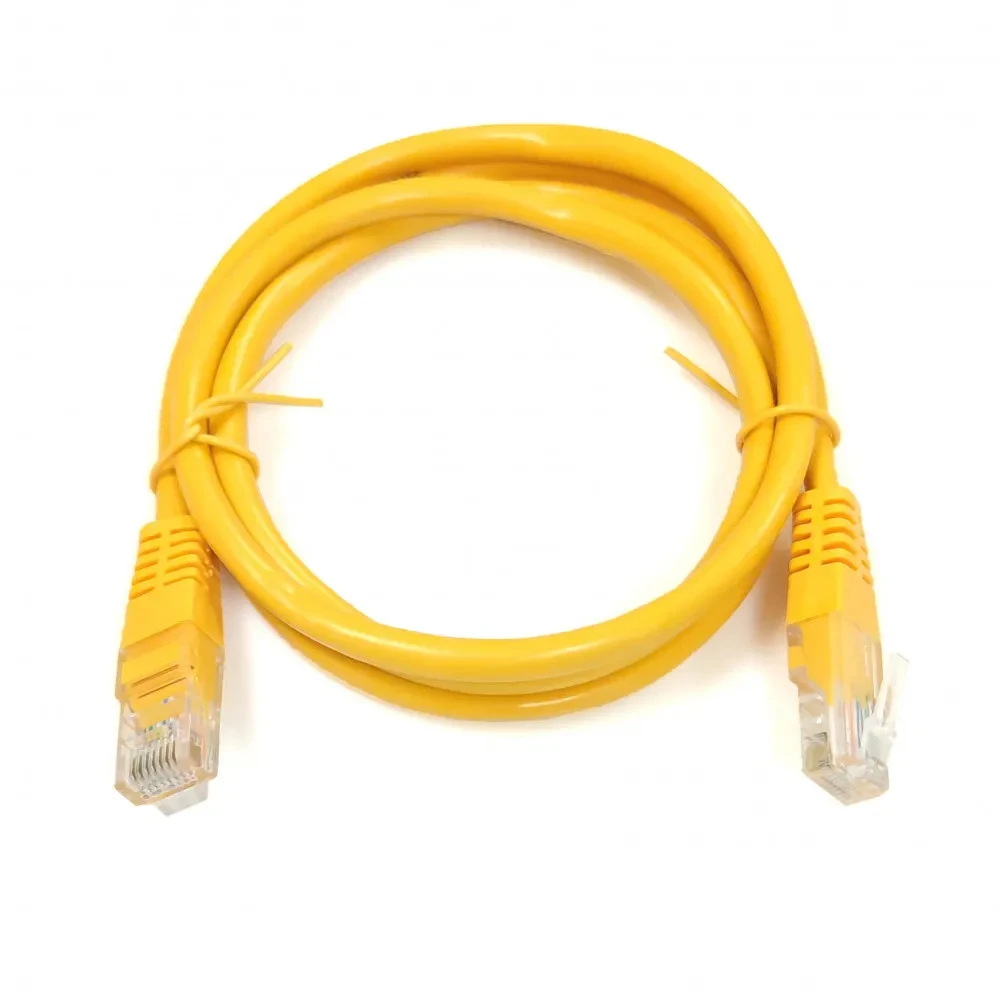 Patch cord RJ-45 5е cat Ugreen, UTP, 3m, OEM, Yellow — 5