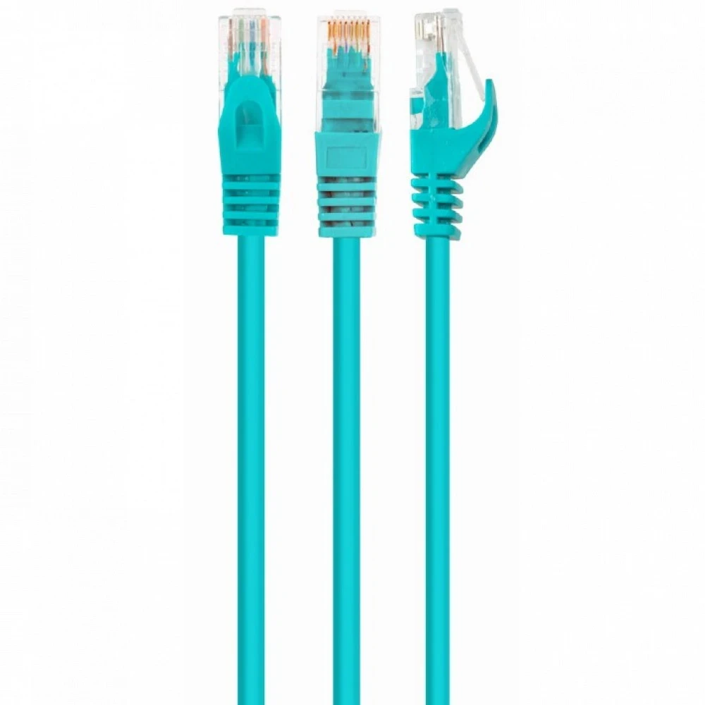 Патч-корд Patch cord RJ-45 6 cat Cablexpert PP6U-1M/G, UTP, 1m, OEM, Green