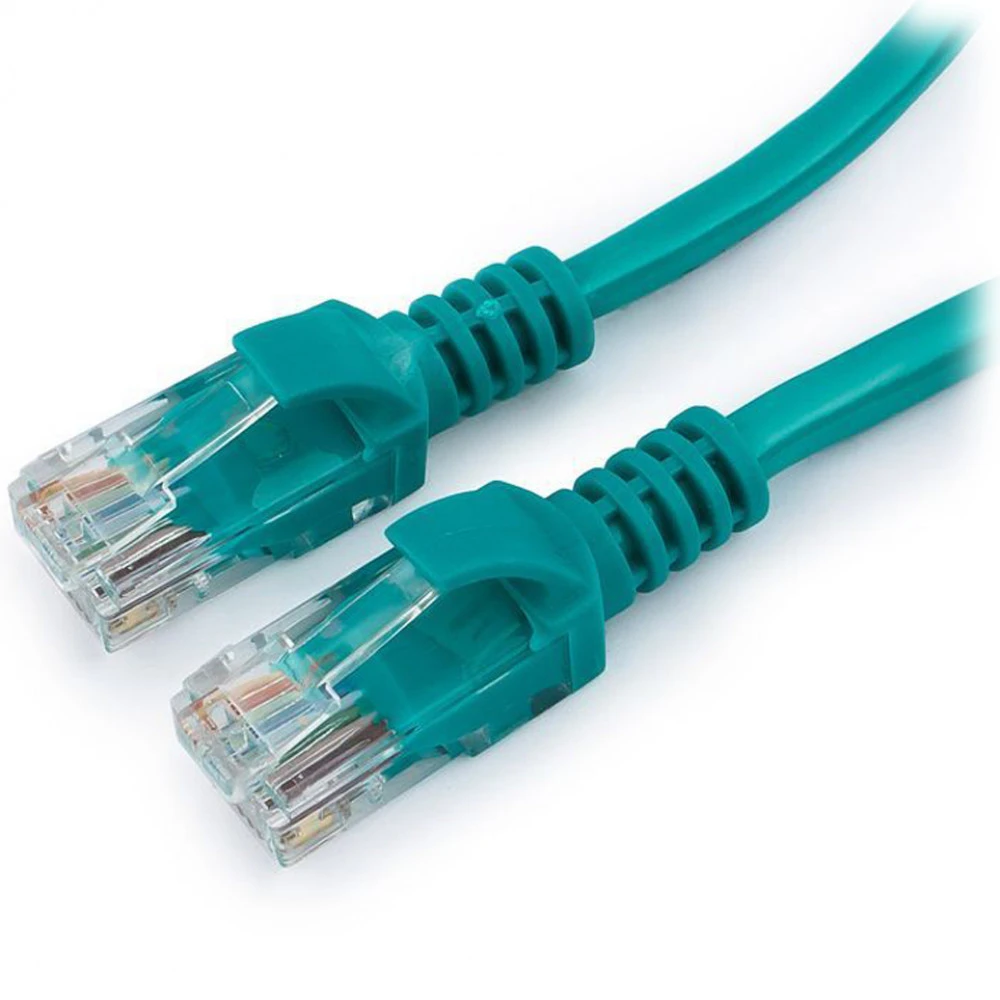 Патч-корд Patch cord RJ-45 6 cat Cablexpert PP6U-1M/G, UTP, 1m, OEM, Green — 3