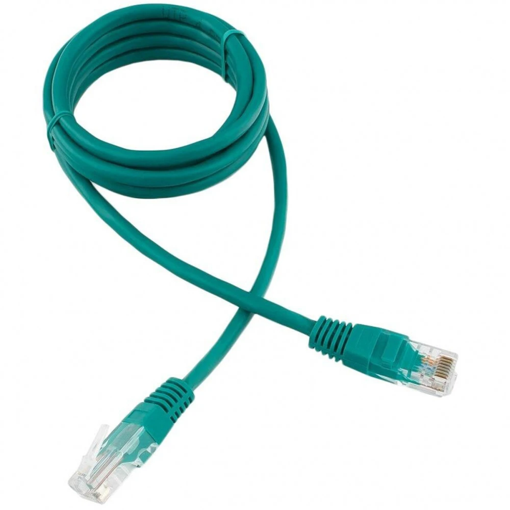 Патч-корд Patch cord RJ-45 6 cat Cablexpert PP6U-1M/G, UTP, 1m, OEM, Green — 4